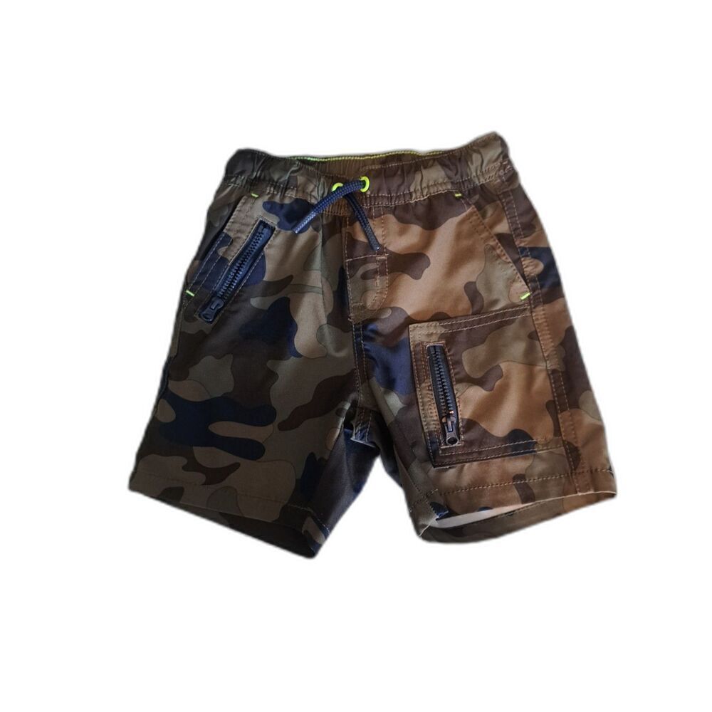 Cat & Jack Toddler Quick Dry Camo Shorts Size 2T